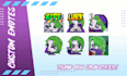 draw custom emotes and badges for you