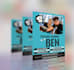 create print ready rack card design or postcard design
