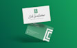 design a modern business card and stationery