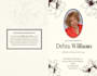 design obituary, premium funeral, memorial flyer in 3hrs