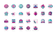 design custom vector icon set in 24 hours