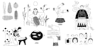 illustrate flat or line characters