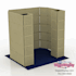 create 3d trade show booth 10x10,10x20