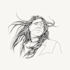draw your minimalistic portrait in outline