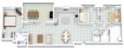 redraw floor plan from your link matterport