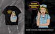create custom amazing illustration and t shirt design