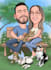 draw a happy couple
