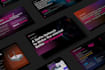 design a modern investor pitch deck powerpoint presentation