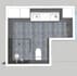 design kitchen, bathroom, living room interior and 3d render