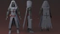 model and rig stylized low poly 3d character