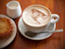 write text or put your logo in coffee cup
