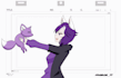 draw 2d animation in anime style