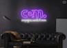 design custom neon sign and modern neon logo design