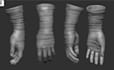 hyper realistic 3d character modeling for printing