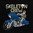 draw skull skeleton illustration for t shirt logo design