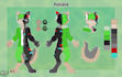 make a cute furry reference sheet for you
