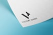 design a modern lettermark and wordmark logo design