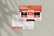 do door hanger design for cleaning, real estate, roofing, solar, lawn care
