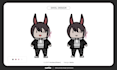 design a cute smol vtuber character