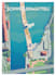 design a top level vintage travel poster