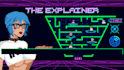 make a pixel art in cyberpunk or japanese style animated