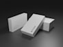 design modern and luxury packaging box and product label