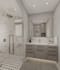 do bathroom and toilet interior design , model and render