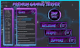 setup a professional custom discord server