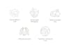 design custom svg icons set for you
