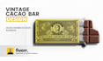 design retro vintage product packaging and label