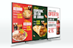 design your animated digital menu boards for restaurants