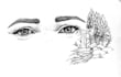 make hand drawn ilustrations by using pencils