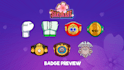 make cool custom emotes and badges for twitch, kick, tiktok, youtube, facebook