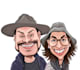 draw a funny caricature