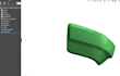 do reverse engineering from 3d scan to solid cad model