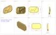 do jewelry cad design for 3d printing and rendering
