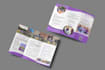 design attractive trifold or bi fold brochure
