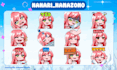 draw chibi twitch animated emotes, sticker, panels, sub badges, vtuber