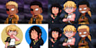 draw your cute chibi anime pfp icon illustration
