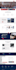 create responsive html landing page or html website
