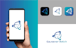 design modern professional clean app logo or app icon
