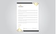 design a professional letterhead in ms word