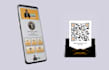 do digital business card design, vcard, qr code business card, physical card