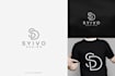 design modern minimalist logo with copyrights