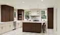 design kitchen interior in 3d and render