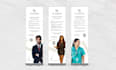 create roll up banner design with print ready files