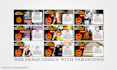 design web banner, web image, web header, web ad
