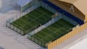 create isometric 3d render floor plan