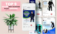 design professional instagram posts and instagram ads