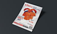 create flyer and modern graphic design for digital and print